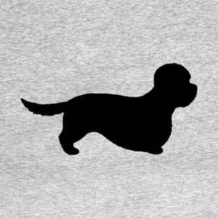 Dandie Dinmont Terrier Silhouette T-Shirt